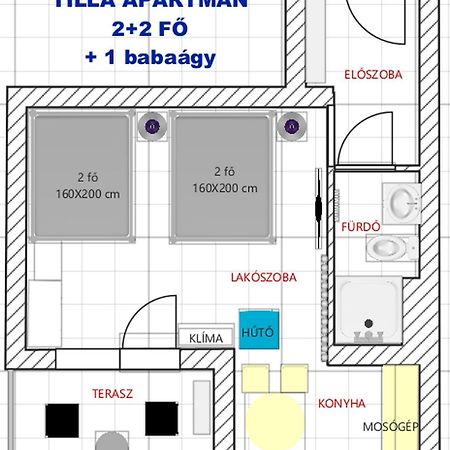 Tilla Apartman Hajduszoboszlo Exterior photo
